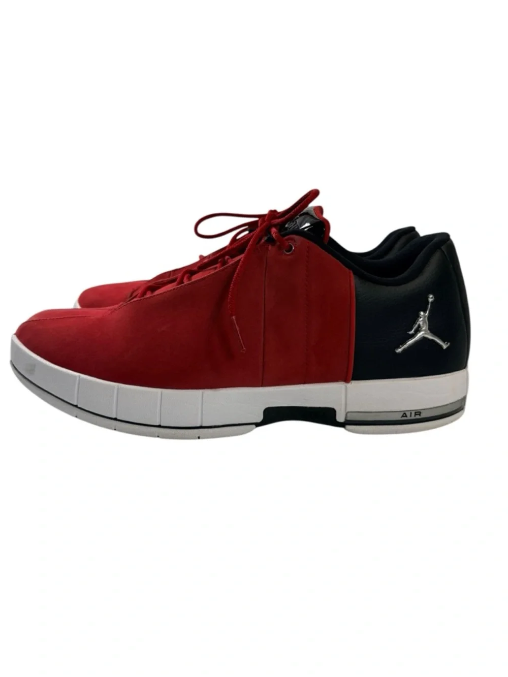 Nike Air Jordan Team Elite Low Red Black Sneakers Size 13 US Men’s Streetwear